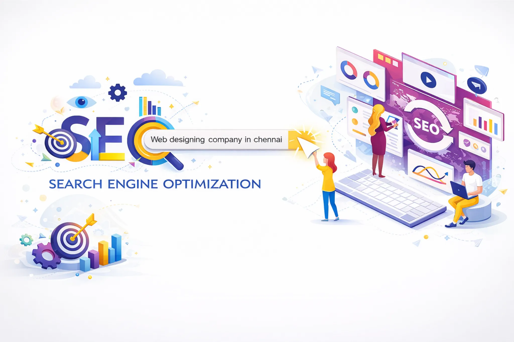 Website design and development services